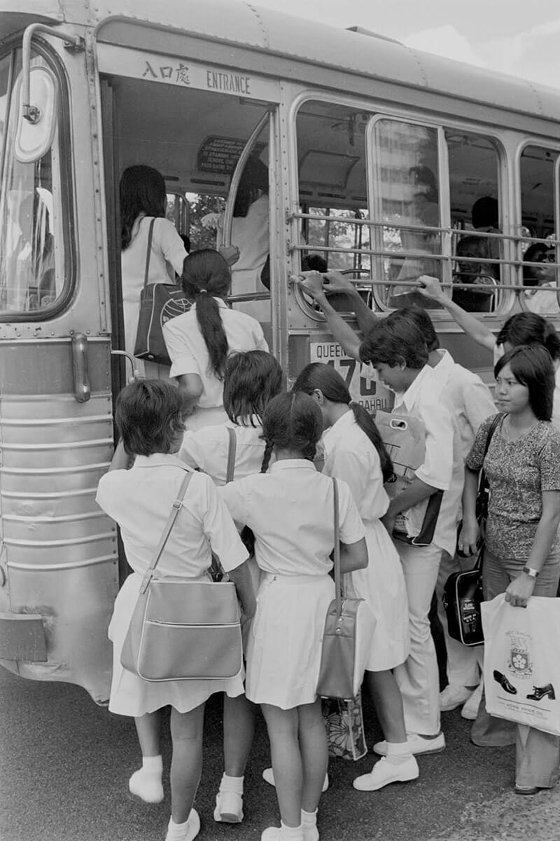 Public transport, Monochrome photography, Bus, Passenger, Child